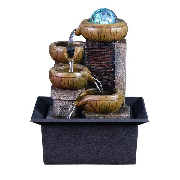 Fontaine Bouddha Zen — Cascade d'Eau Relaxante