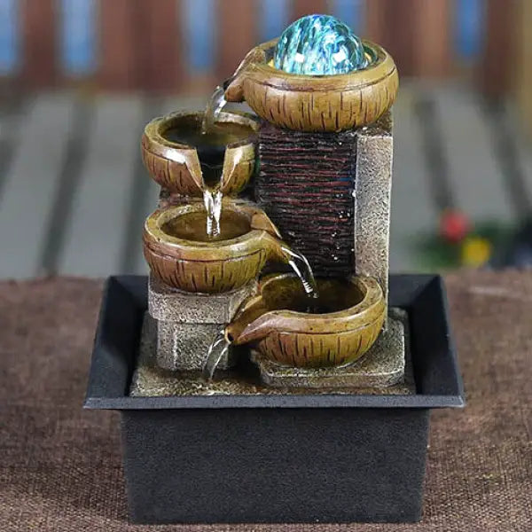 Fontaine Bouddha Zen — Cascade d'Eau Relaxante