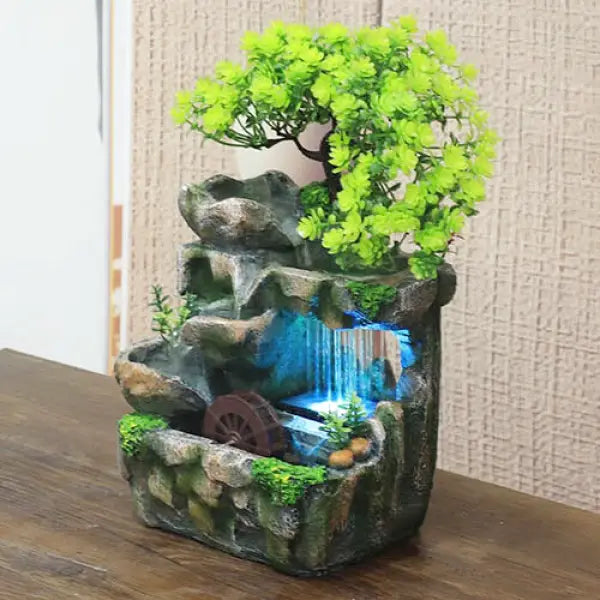 Fontaine Bouddha pour Jardin Zen Extérieur — Édition Prestige
