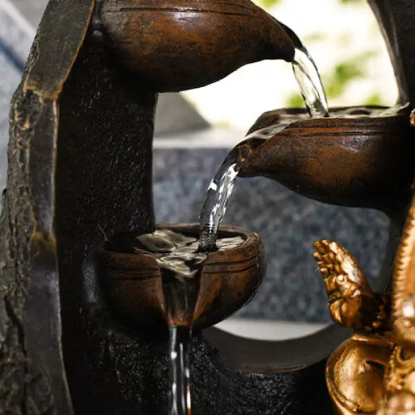 Fontaine Bouddha & Divinité Mystic Ganesh