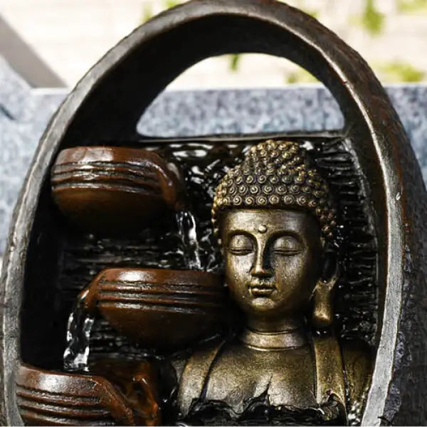 Fontaine Tête de Bouddha — Édition Signature