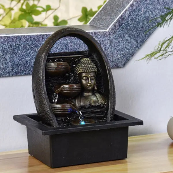 Fontaine Tête de Bouddha — Édition Signature