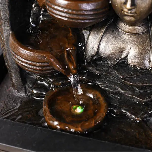 Fontaine Tête de Bouddha — Édition Signature