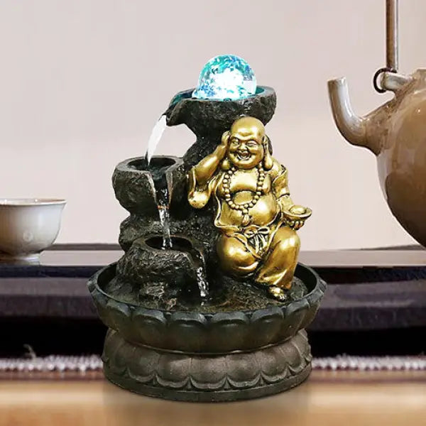 Fontaine du Bouddha Chinois Rieur