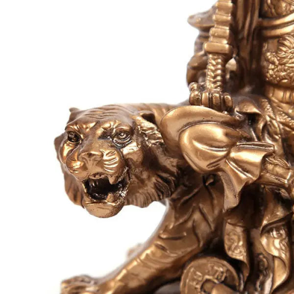 Statue Bouddha Authentique avec Tigre – Edition Prestige