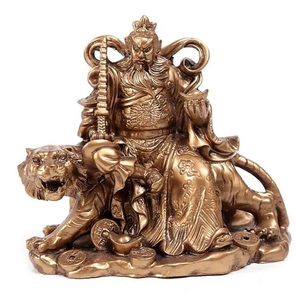 Statue Bouddha Authentique avec Tigre – Edition Prestige