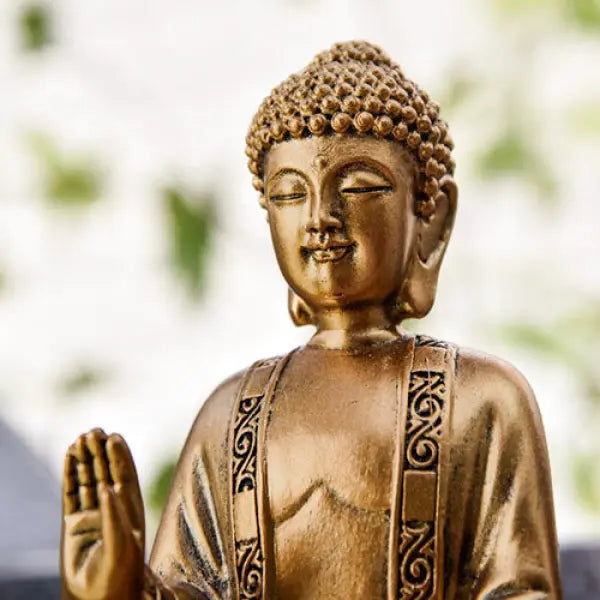 Statue Bouddha Dorée — Édition Prestige