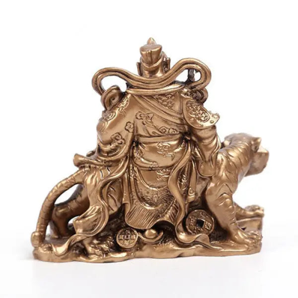 Statue Bouddha Authentique avec Tigre – Edition Prestige