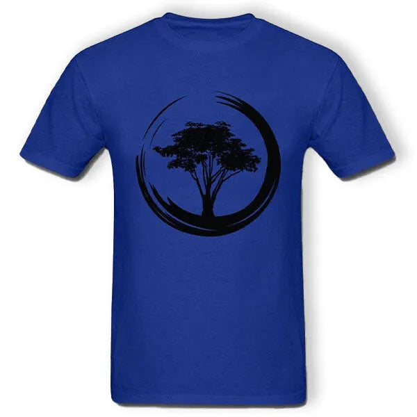 T-Shirt Bouddha - Arbre de Vie et Enso - Édition Signature
