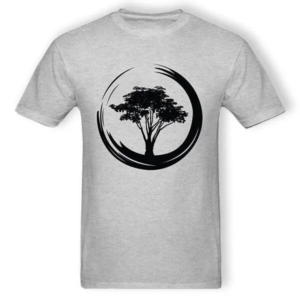 T-Shirt Bouddha - Arbre de Vie et Enso - Édition Signature