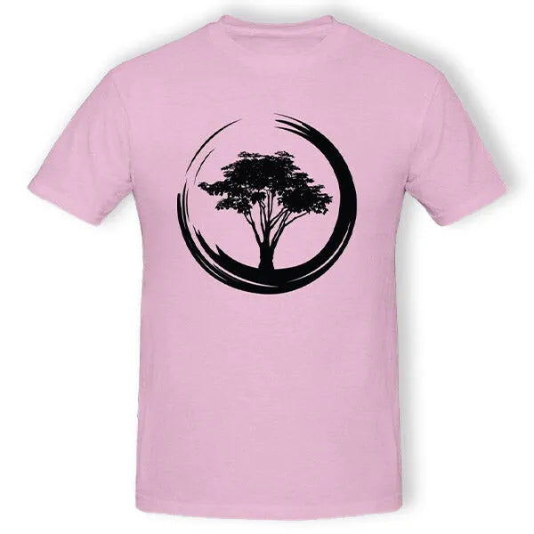 T-Shirt Bouddha - Arbre de Vie et Enso - Édition Signature