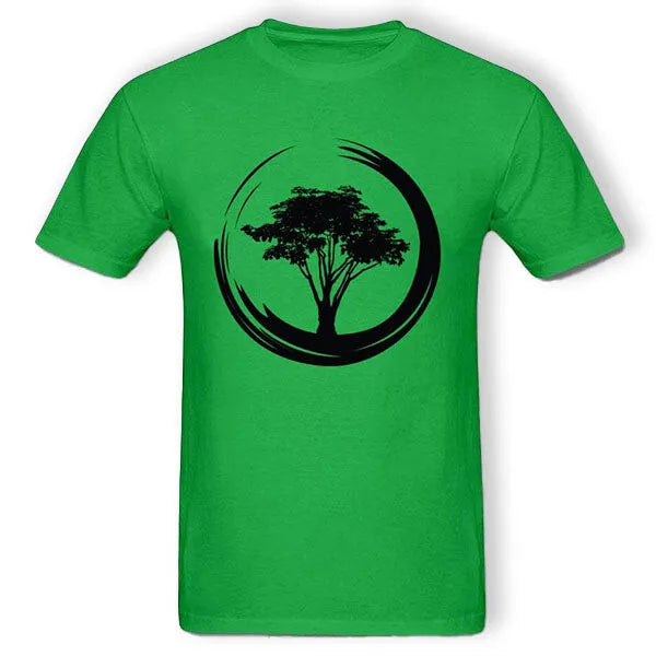 T-Shirt Bouddha - Arbre de Vie et Enso - Édition Signature