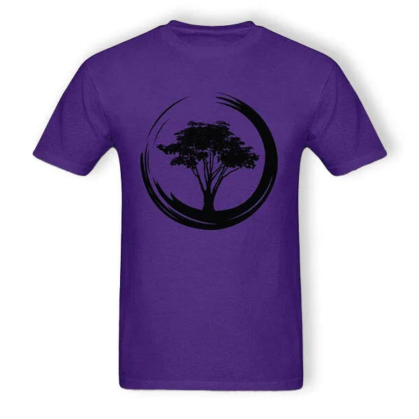 T-Shirt Bouddha - Arbre de Vie et Enso - Édition Signature